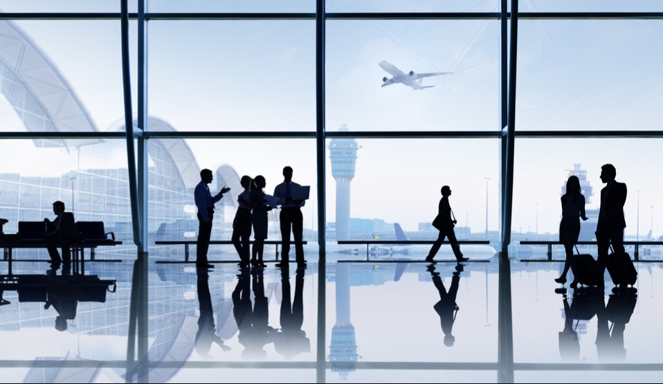 Passengers at airport